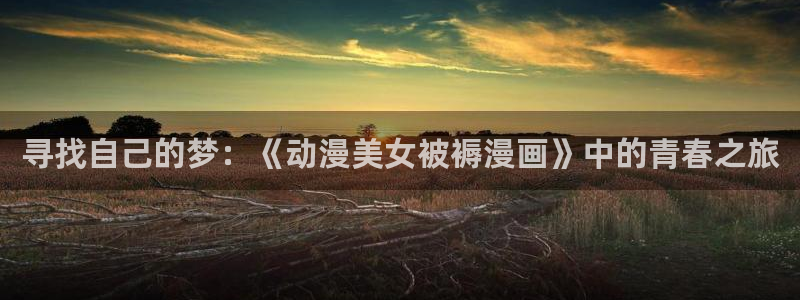 91动漫成长人版免费观看网站：寻找自己的梦：《动漫美女被褥漫画》中的青春之旅